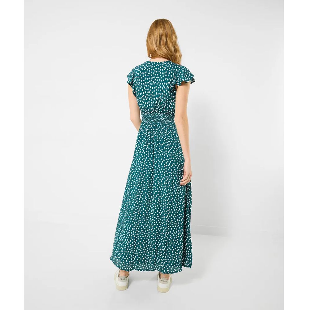 Joe Browns Gabriella Spot Print Dress - Green