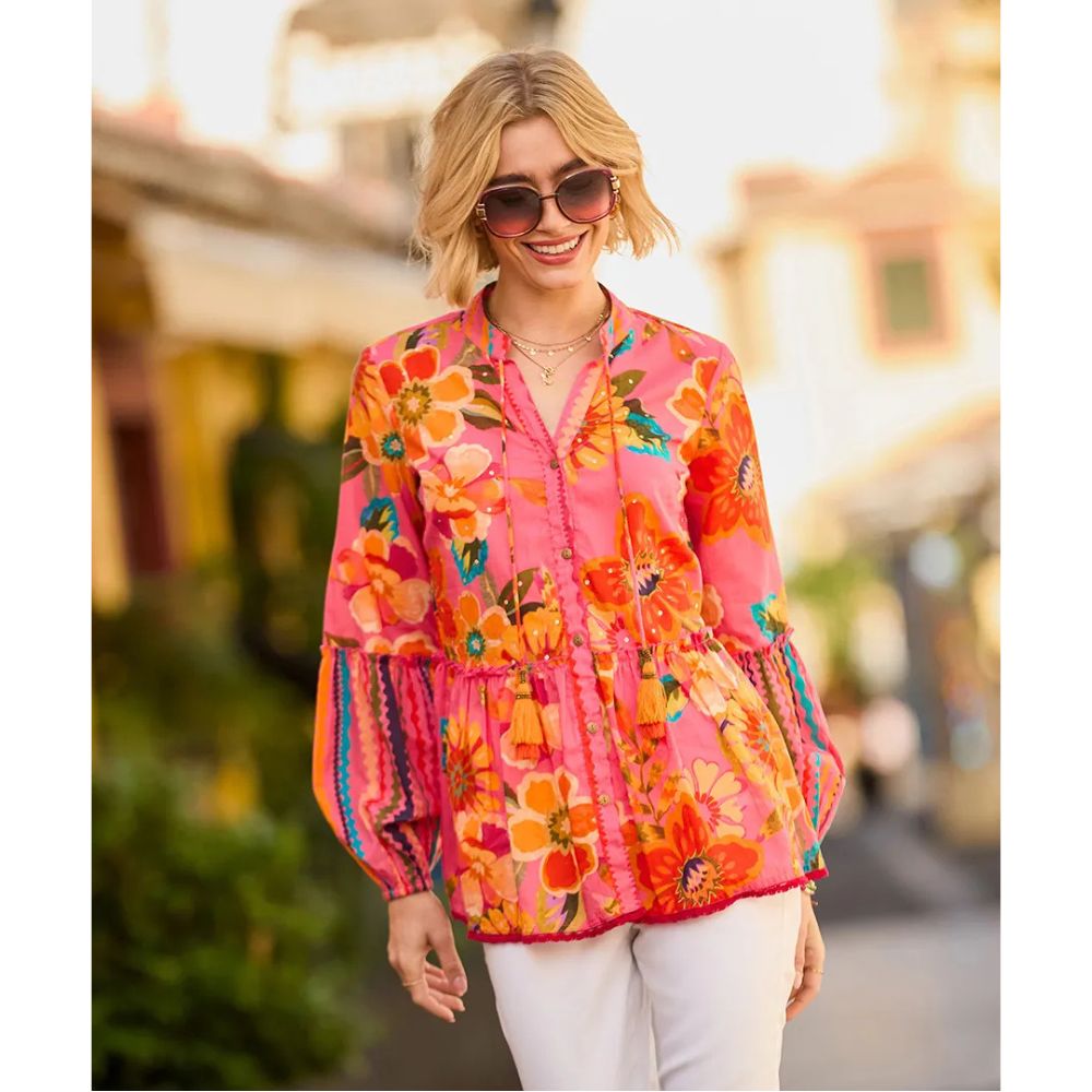 Joe Browns Sunshine Days Top - Pink
