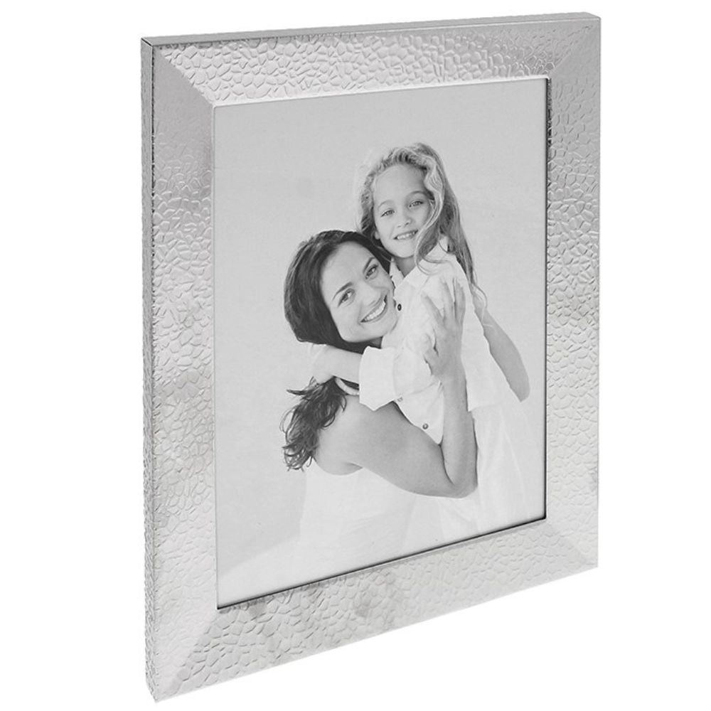 Joe Davies 10cm Silver Hammered Frame