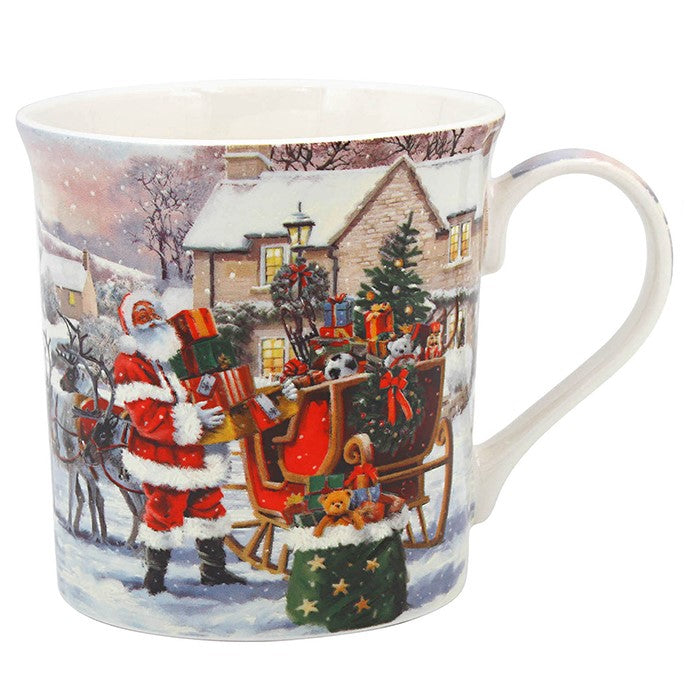 Joe Davies 12cm Macneil Santa Ascot Mug
