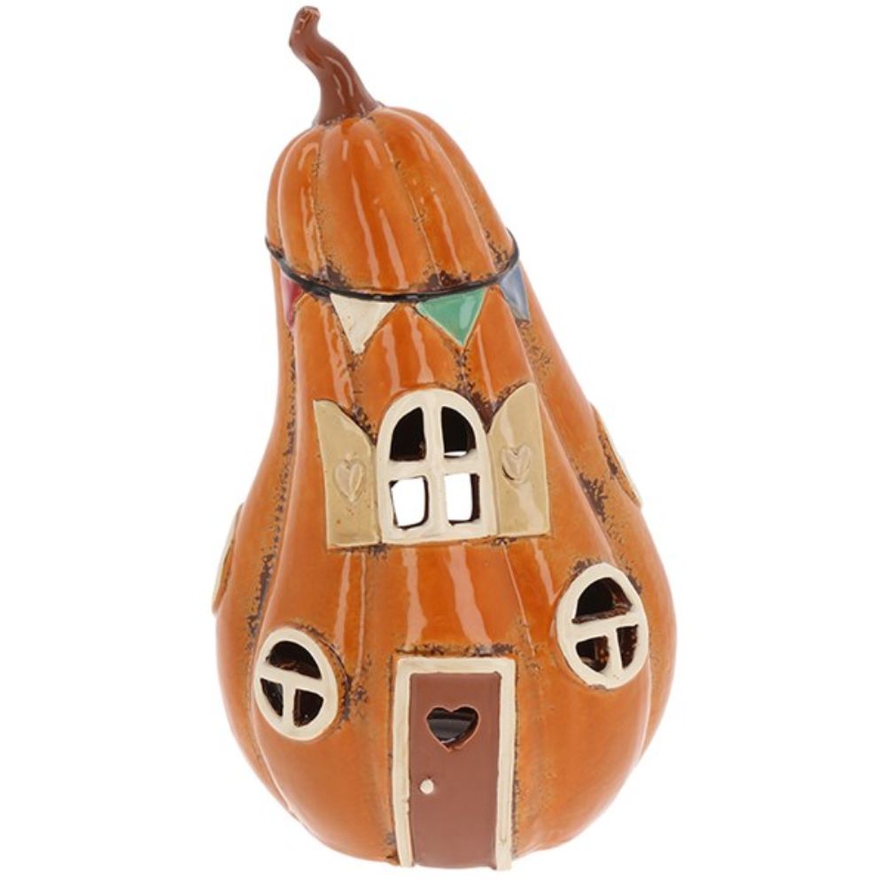 Joe Davies 22cm Village Pottery Squash House Tea Light Holder