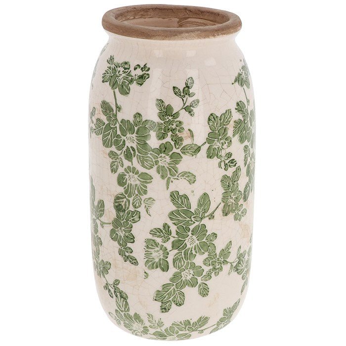 Joe Davies 25cm Clematis Garden Straight Vase - 351084 - Old Railway Line Garden Centre