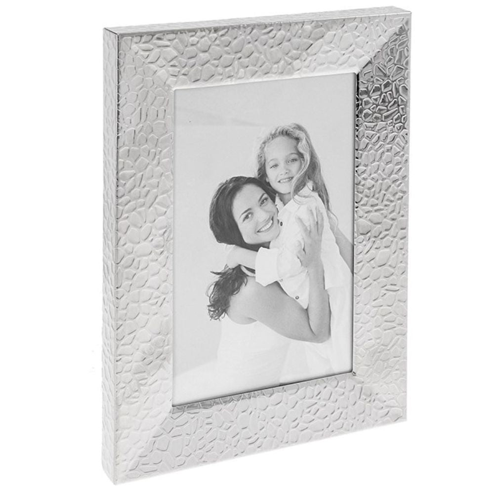 Joe Davies 6cm Silver Hammered Frame