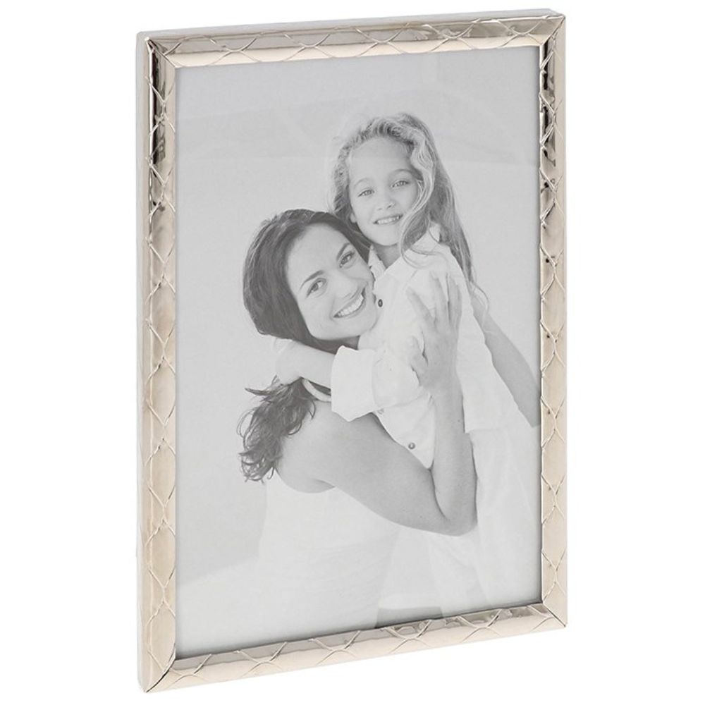 Joe Davies 7cm Silver Slim Diamond Frame