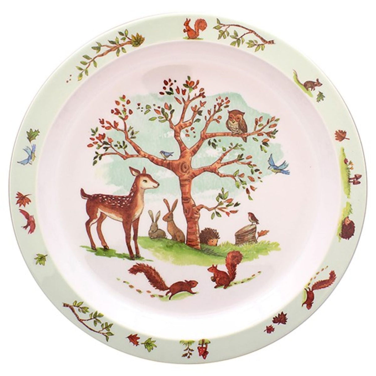 Joe Davies Forest Friends Plate - Old Railway Line Garden Centre