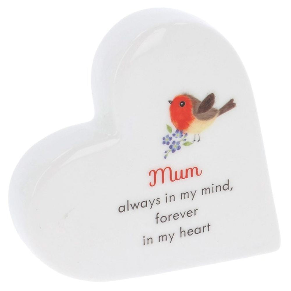 Joe Davies Forget Me Not Standing Heart Mum Home Decor