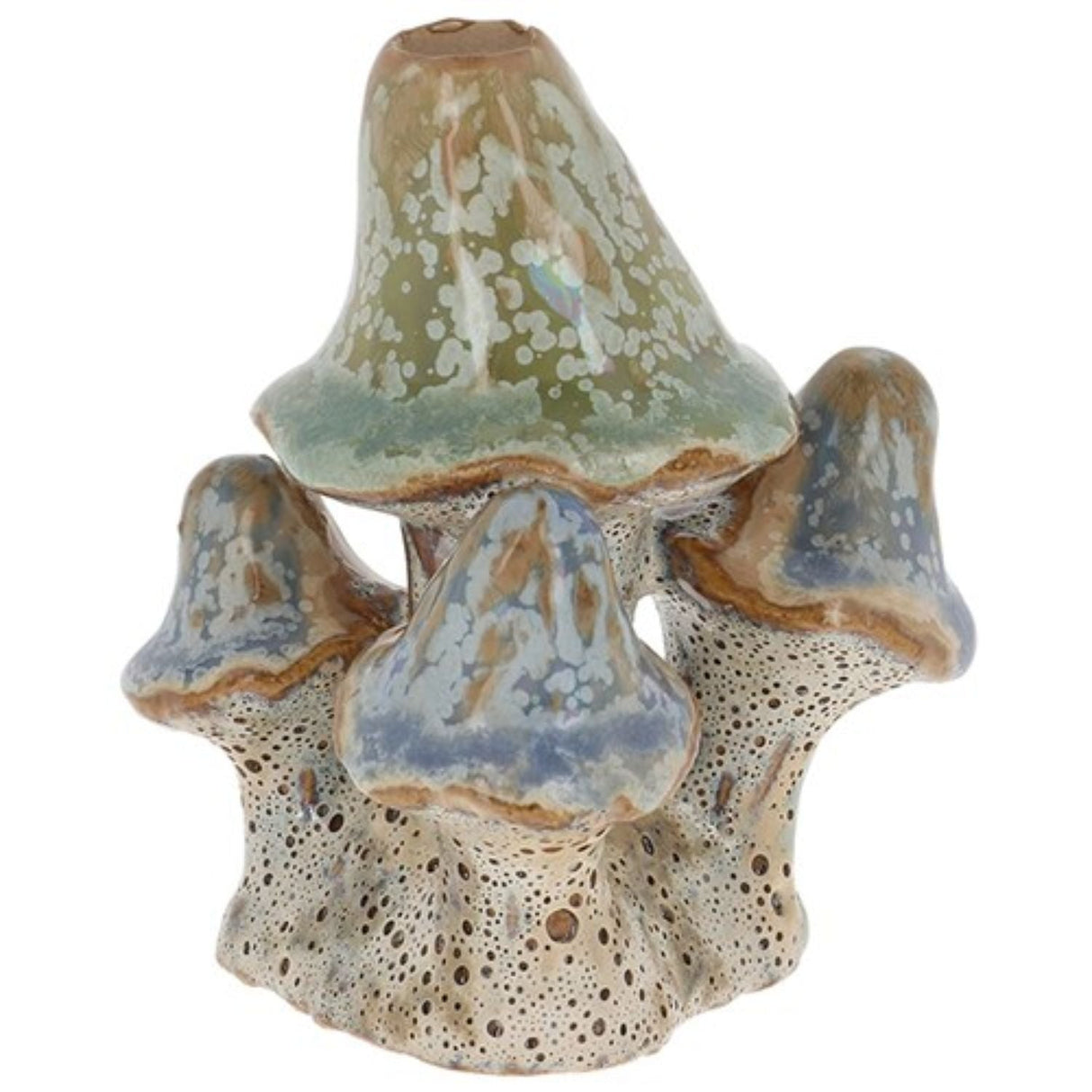 Joe Davies Large Mushroom Craft Stem Vase - Old Railway Line Garden Centre