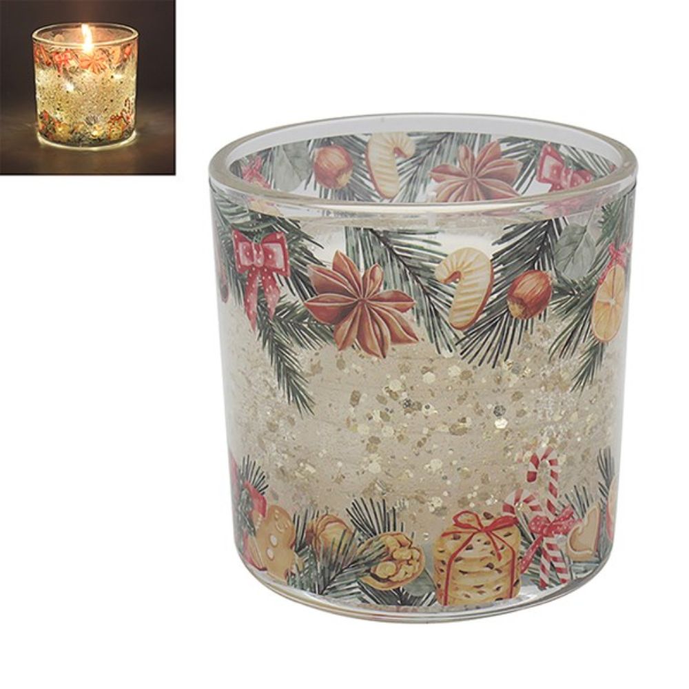 Joe Davies Small LED Cinnamon Spice Candle