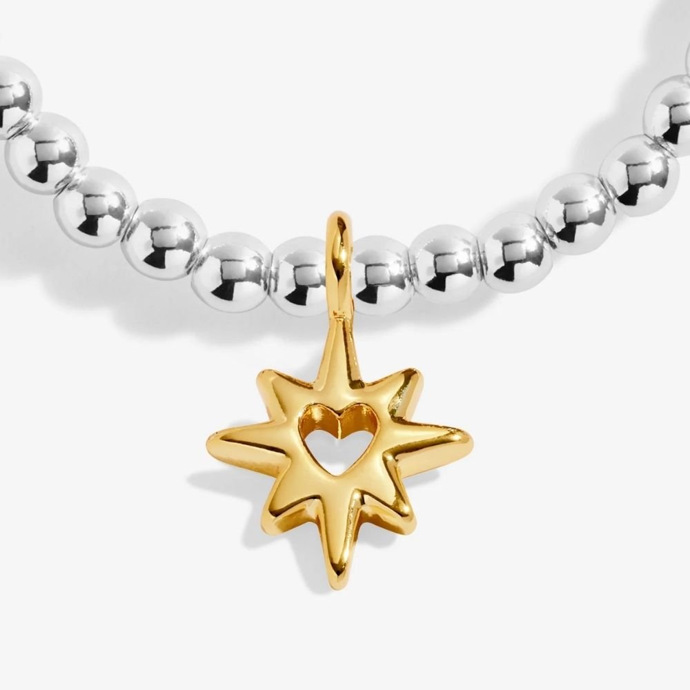 Joma Jewellery A Little Good Energy Silver & Gold Plated Bracelet - Old Railway Line Garden Centre