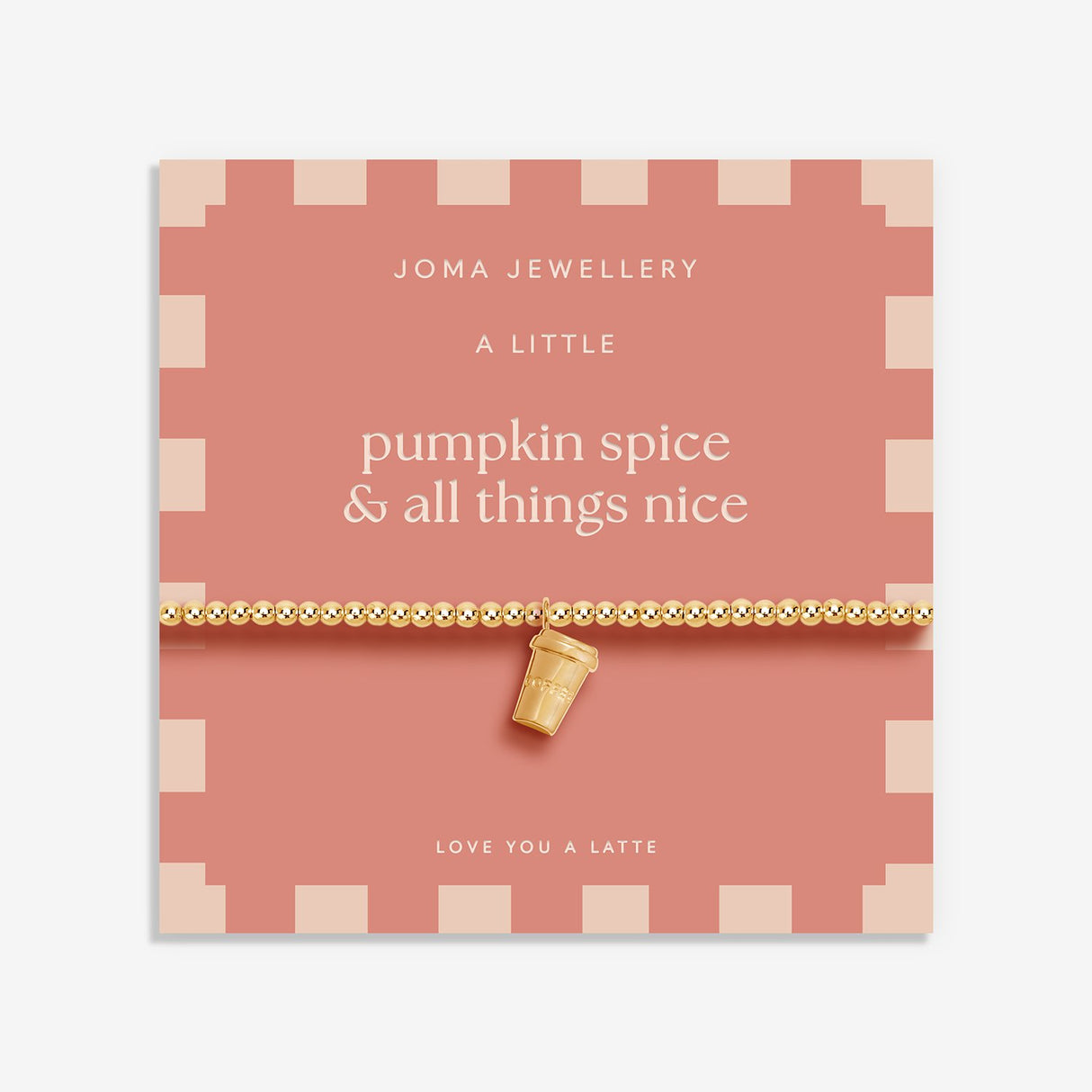 Joma Jewellery Autumn's Calling A Little 'Pumpkin Spice Bracelet - Gold