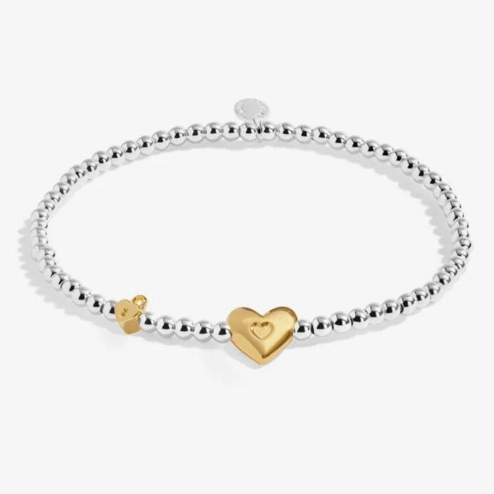 Joma Jewellery Birth Month A Little 'October' Bracelet in Silver and Gold Plating - Old Railway Line Garden Centre