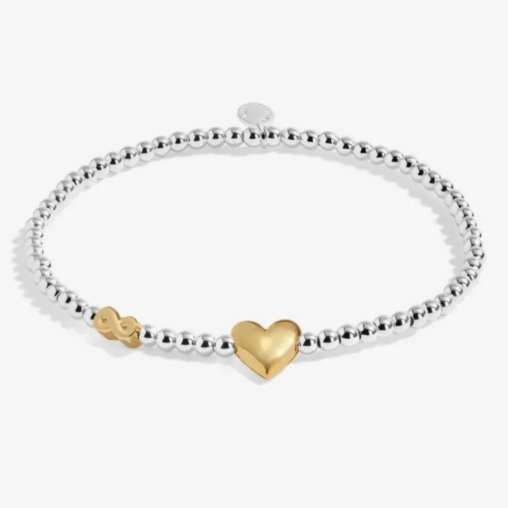 Joma Jewellery Birth Month A Little 'September' Bracelet in Silver and Gold Plating - Old Railway Line Garden Centre