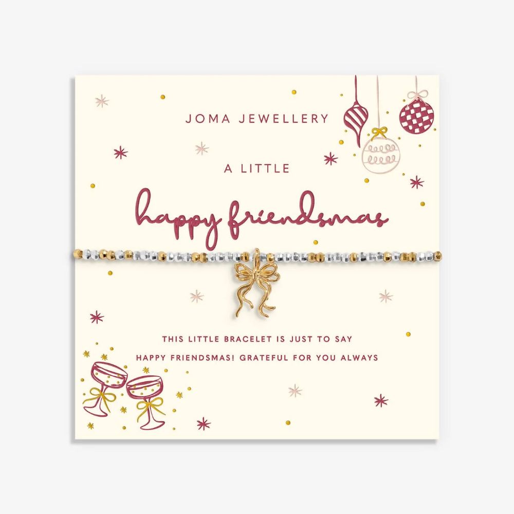 Joma Jewellery Christmas Little Stories 'Happy Friendsmas' Bracelet