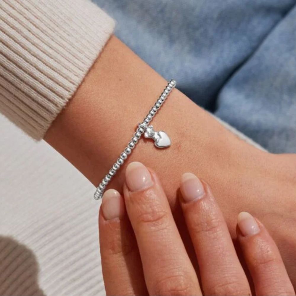 Joma Jewllery A Little 'Paw-Fect Dog Mum' Bracelet - Silver Plated - Old Railway Line Garden Centre