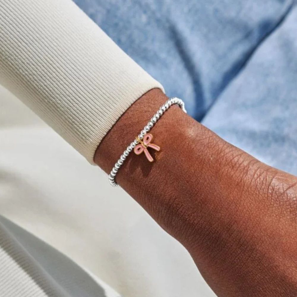 Joma Jewllery A Little Vibes 'In My Bow Era' Bracelet - Silver Plated - Old Railway Line Garden Centre