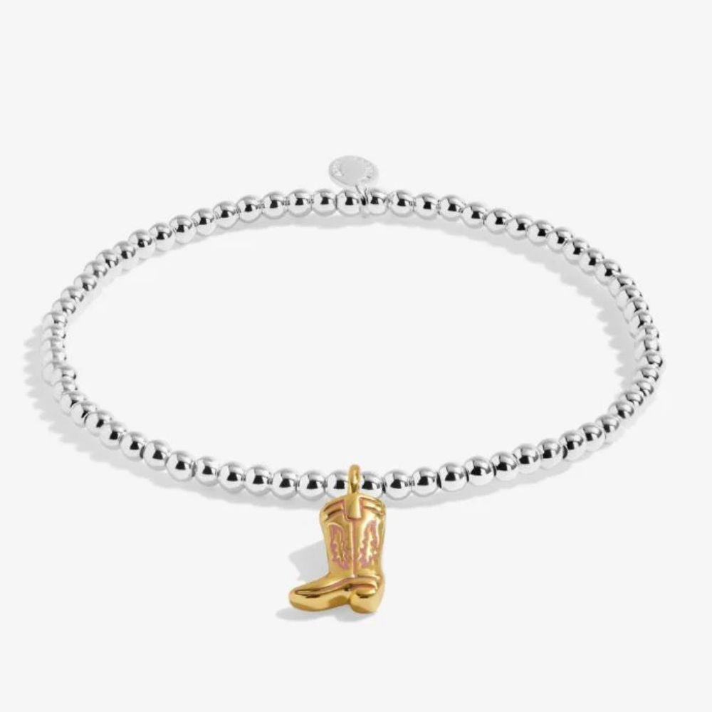 Joma Jewllery A Little Vibes 'Yeehaw' Bracelet - Silver Plated - Old Railway Line Garden Centre