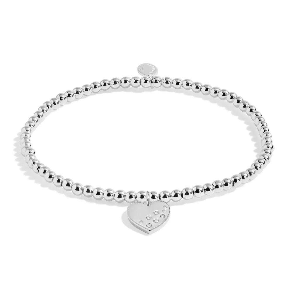 Joma Jewllery Confetti A Little '21st Birthday' Bracelet - Silver Plated - Old Railway Line Garden Centre