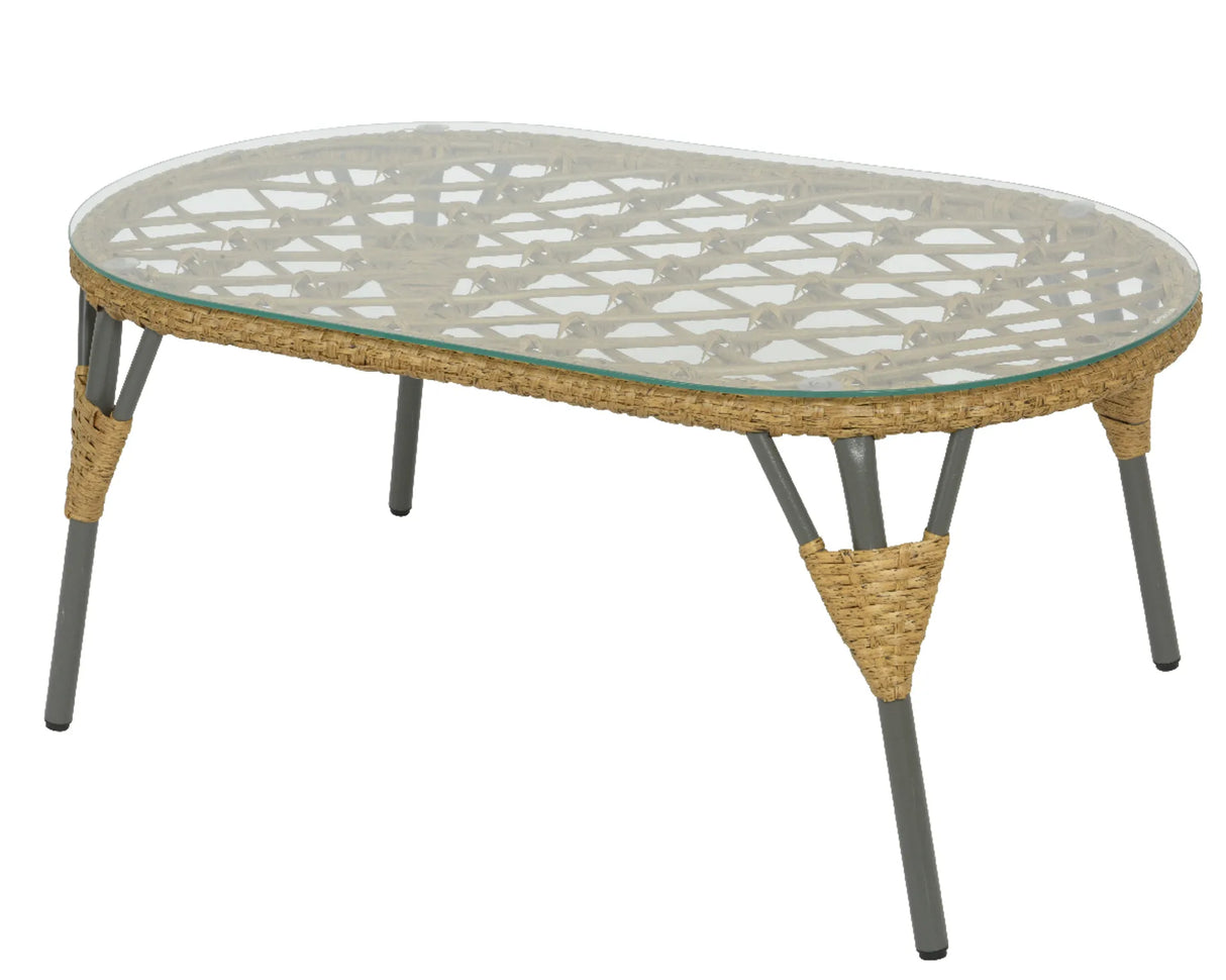 Kaemingk Natural Sintra Wicker 2 Seat Sofa Set