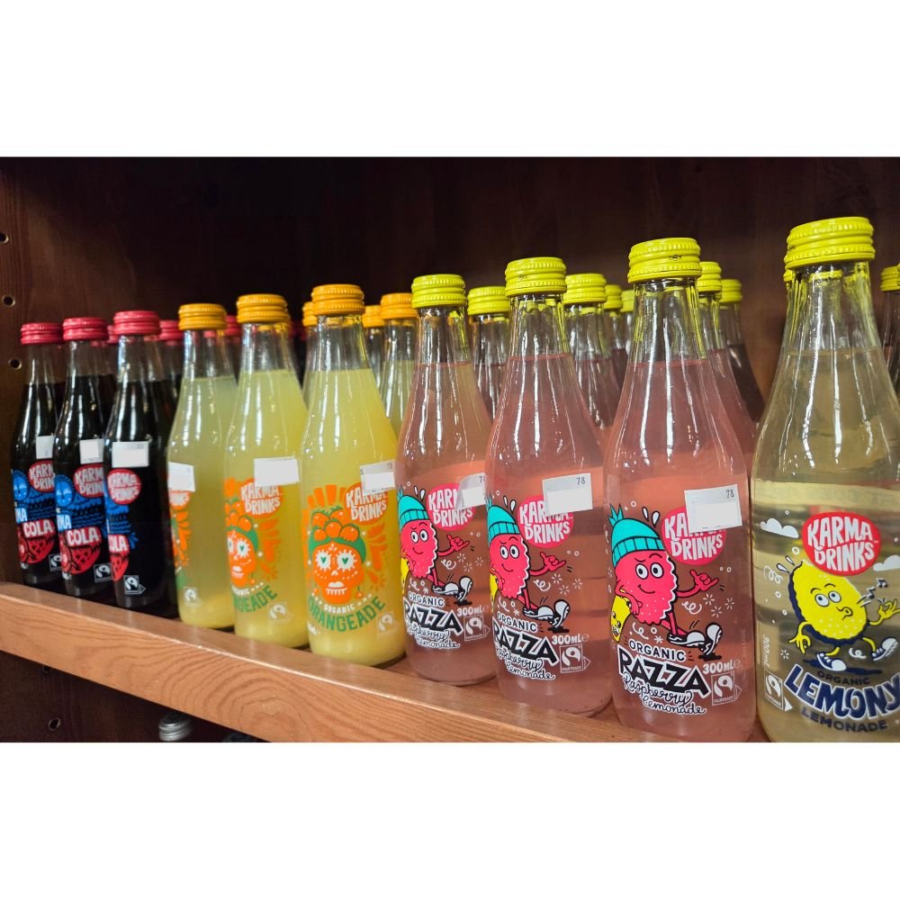 Karma 300ml Orangeade Glass Bottle - Old Railway Line Garden Centre