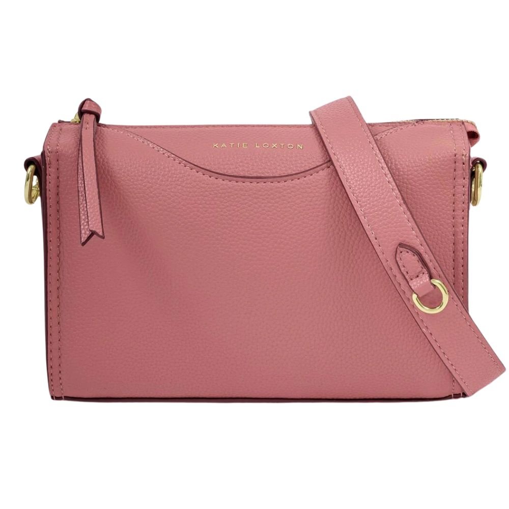 Katie Loxton Alba Crossbody Bag - Raspberry Pink - Old Railway Line Garden Centre