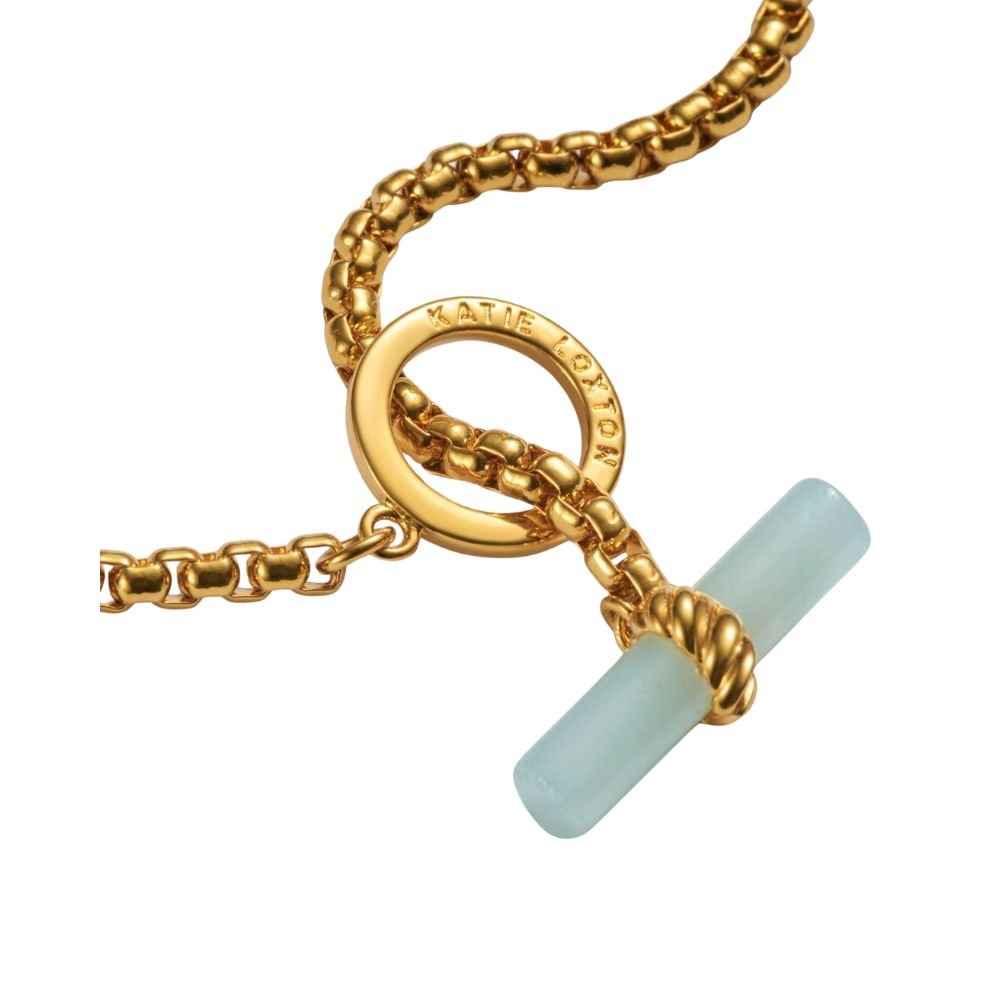Katie Loxton Azura Waterproof T-Bar Bracelet - Gold - Old Railway Line Garden Centre