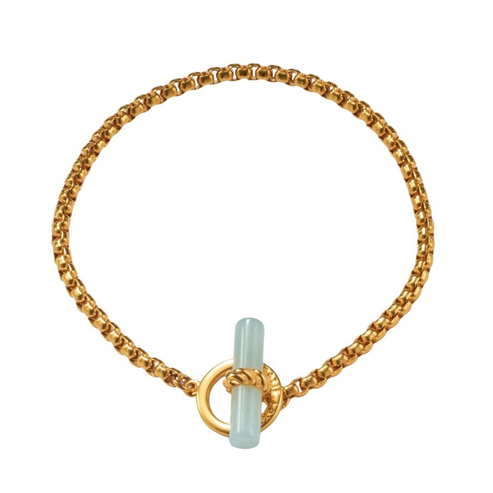 Katie Loxton Azura Waterproof T-Bar Bracelet - Gold - Old Railway Line Garden Centre