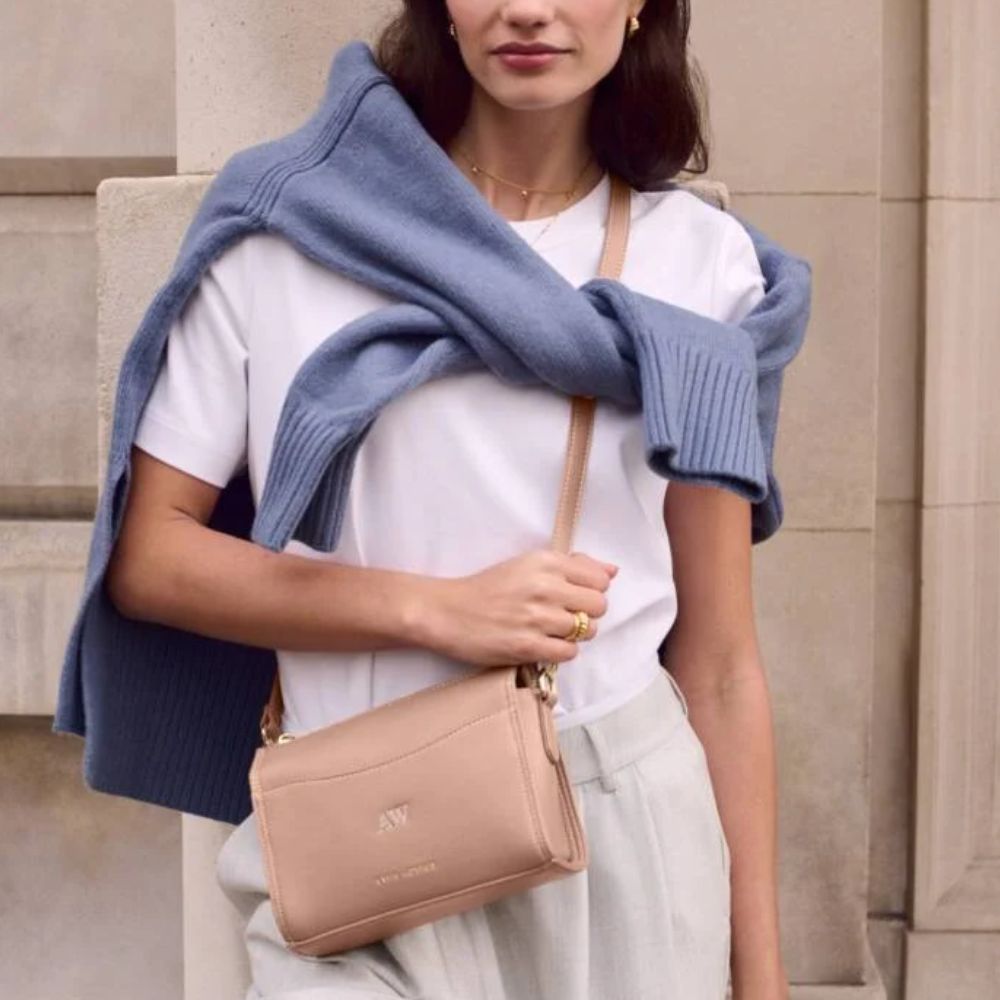 Katie Loxton Blossom Pink Perri Crossbody Bag - Old Railway Line Garden Centre