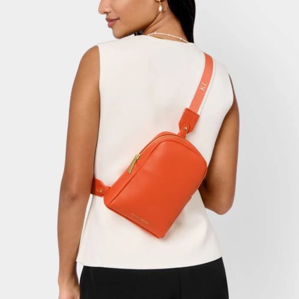 Katie Loxton Deep Orange Kaite Sling Bag - Old Railway Line Garden Centre