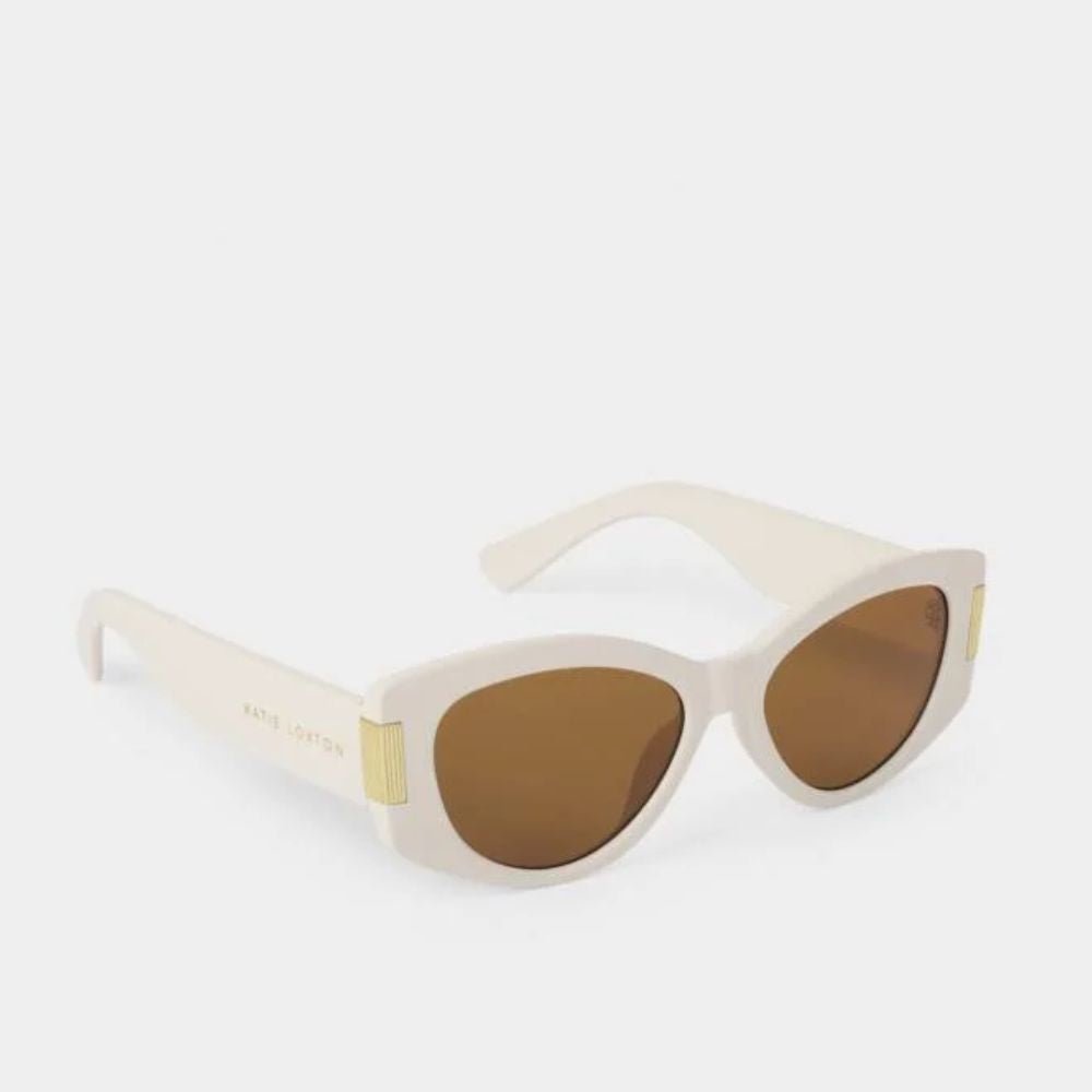 Katie Loxton Off White Rimini Sunglasses - Old Railway Line Garden Centre