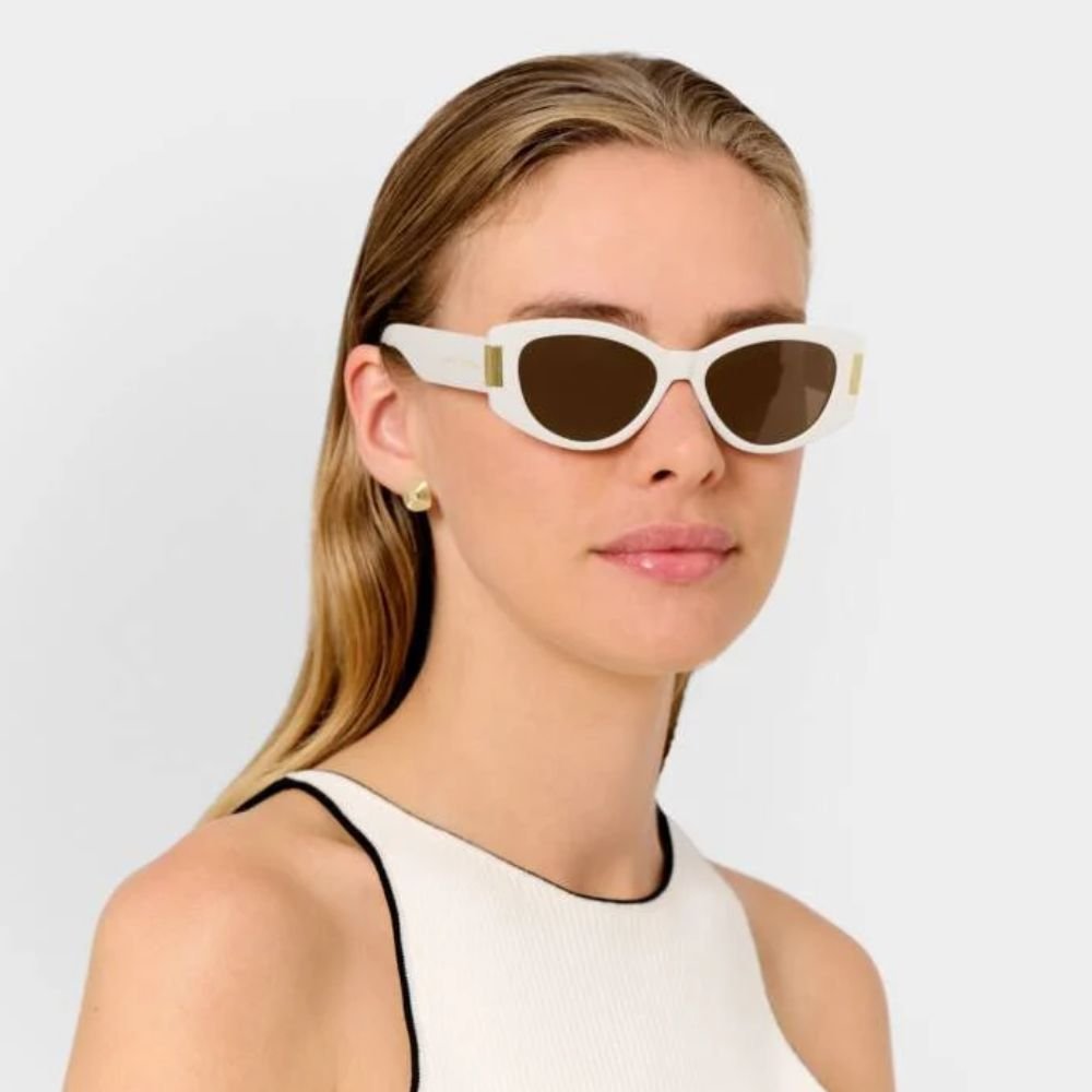 Katie Loxton Off White Rimini Sunglasses - Old Railway Line Garden Centre