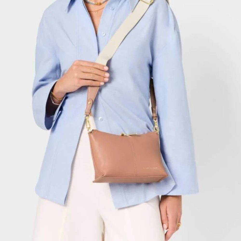 Katie Loxton Peony Blush Laila Crossbody Bag - Old Railway Line Garden Centre