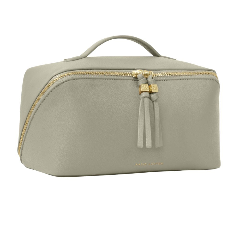 Katie Loxton Soho Large Makeup & Wash Bag - Green Mist - Old Railway Line Garden Centre