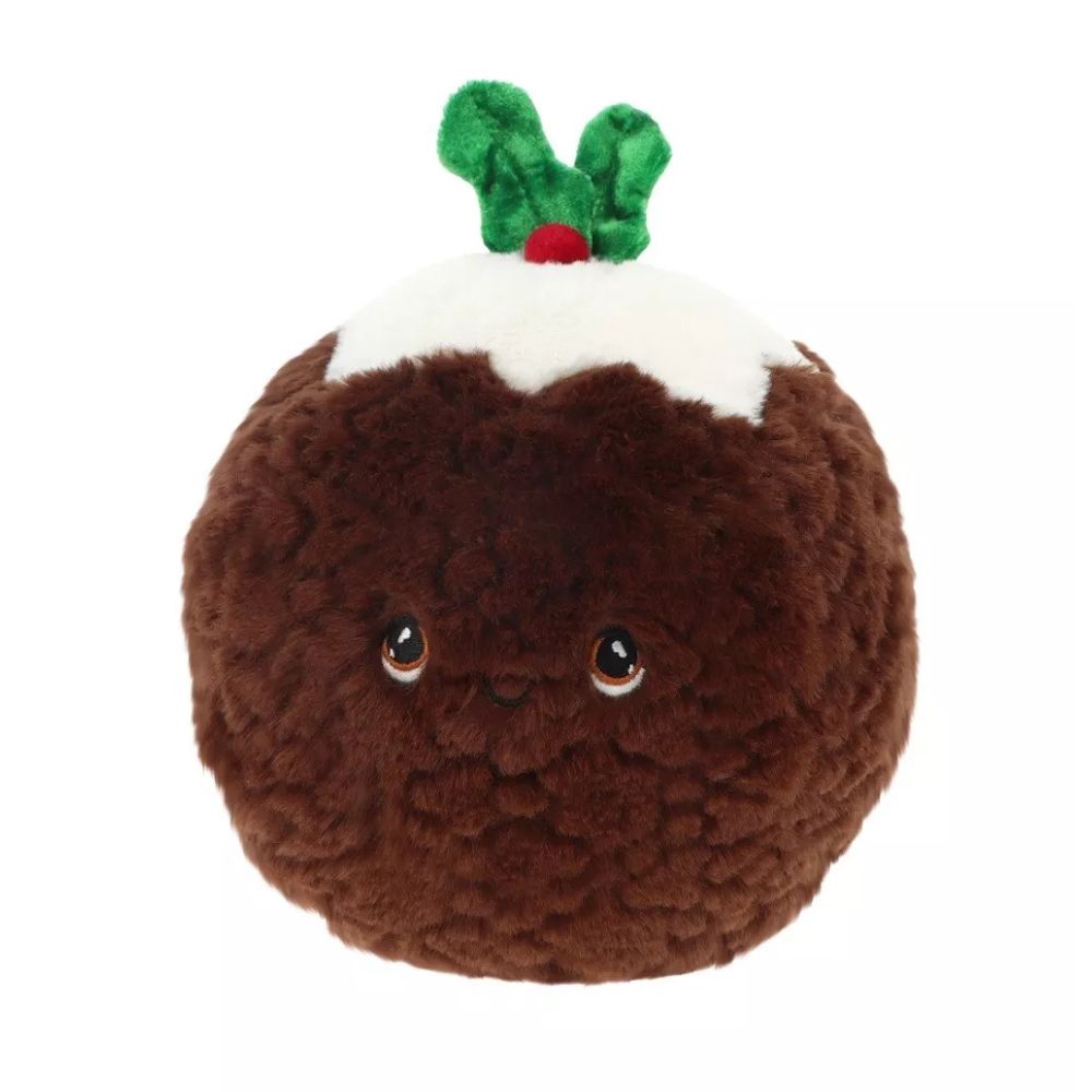 Keel Toys 15cm Christmas Pudding Soft Toy