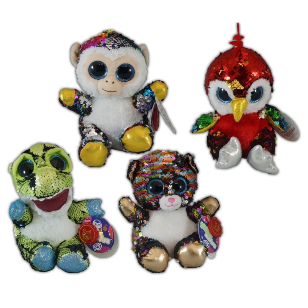 Keel Toys 20cm Glitter Sparkle Motsu (Choice of 4)