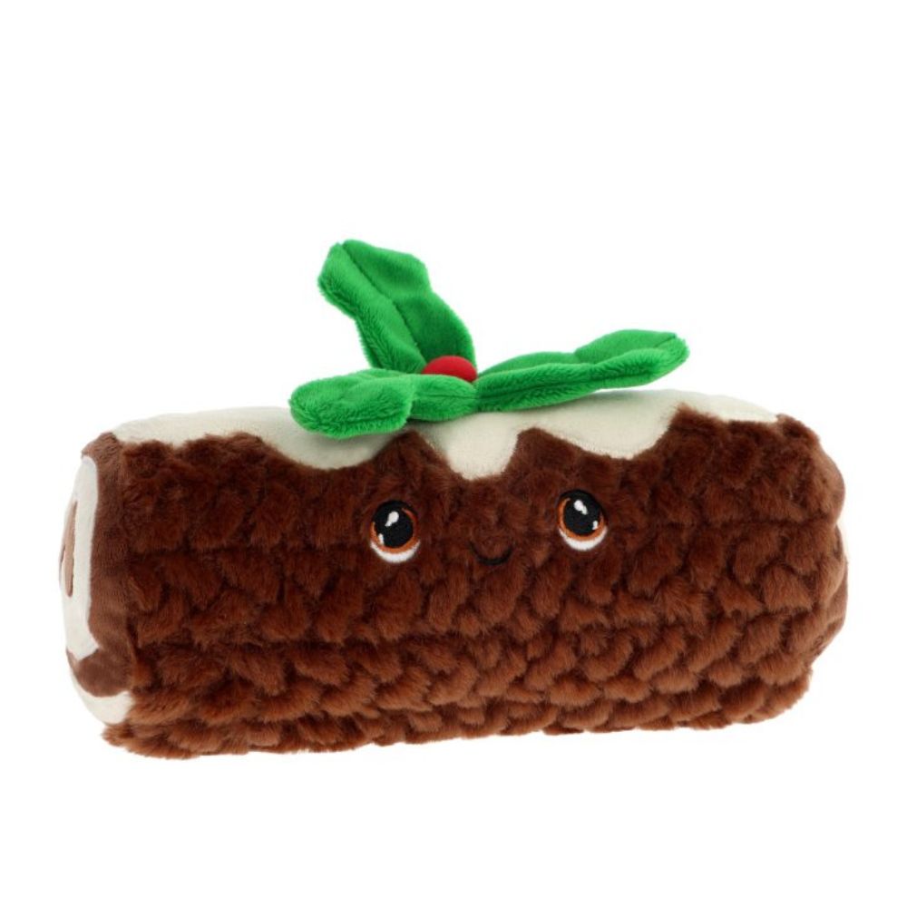 Keel Toys Christmas Yule Log Soft Toy