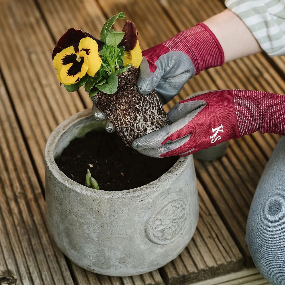 Kent & Stowe Triple Pack Gardening Gloves - Medium