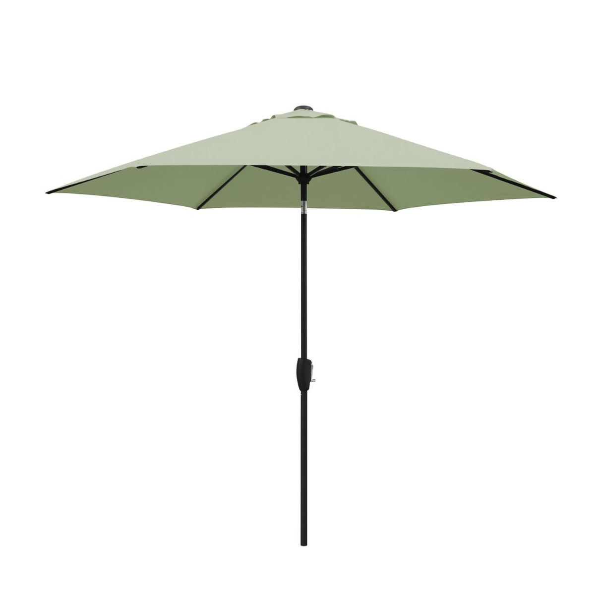 Kettler 2.5m Wind-Up Auto Tilt Parasol with Night Cover - Sage