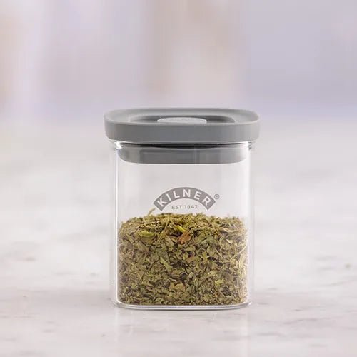 Kilner 160ml Fresh Storage Square Spice Jar - Old Railway Line Garden Centre