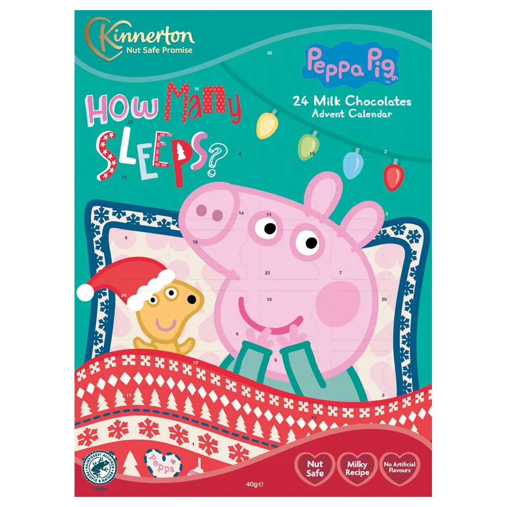 Kinnerton Peppa Pig Milk Chocolate Advent Calendar