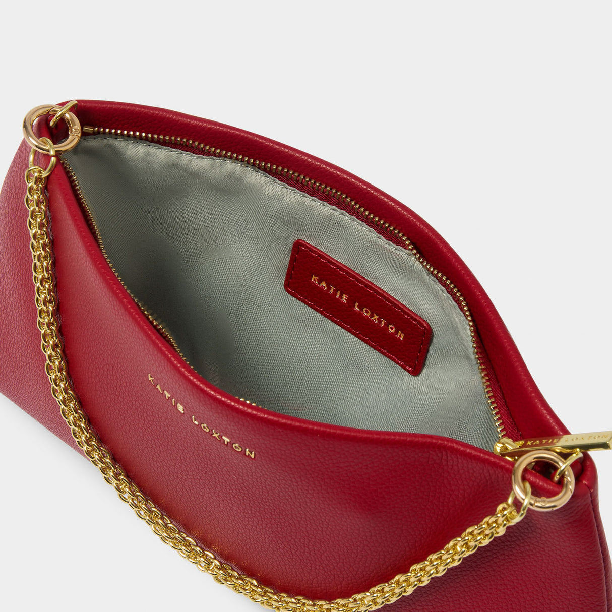 Katie Loxton 29cm Garnet Red Margot Clutch