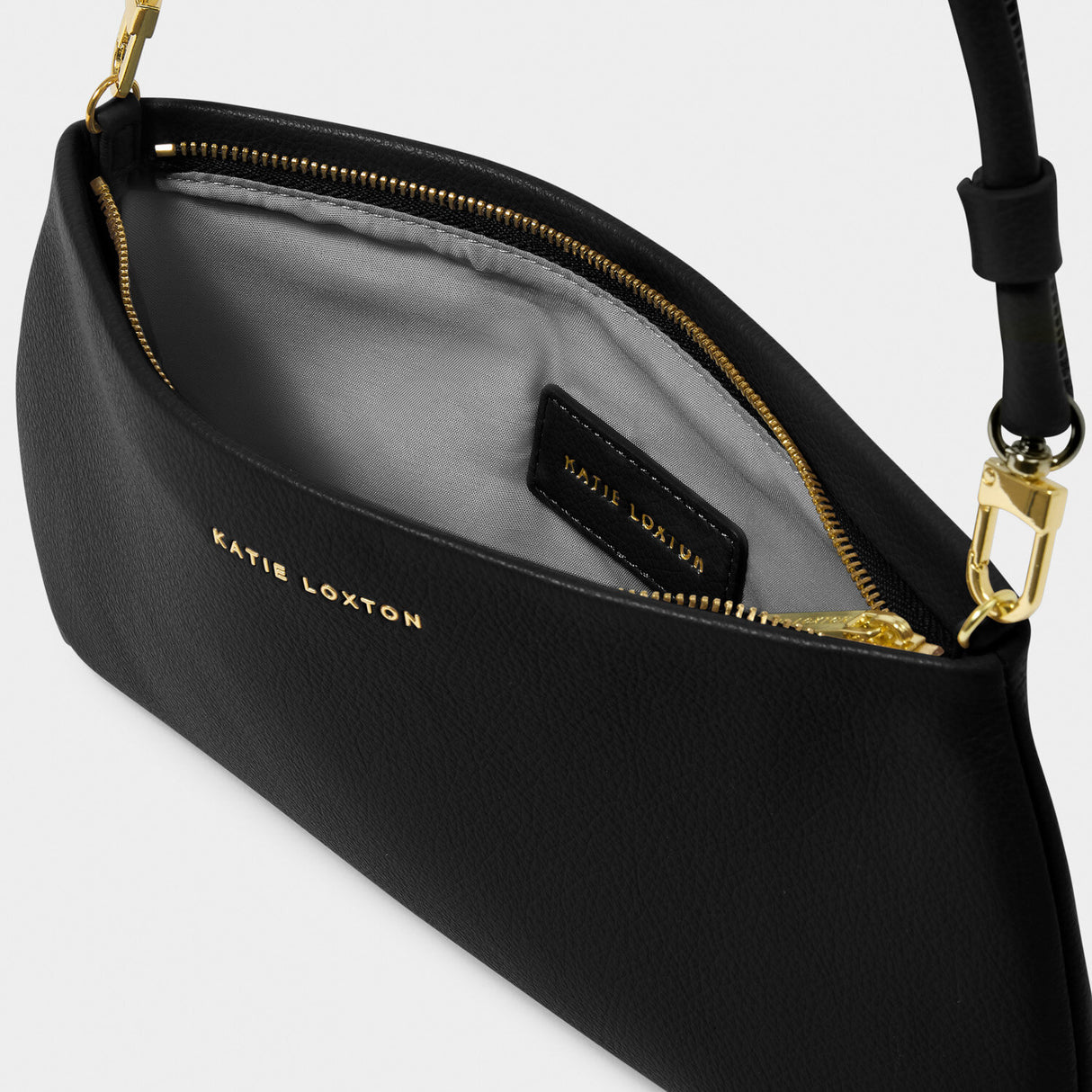 Katie Loxton 29cm Black Asha Wristlet