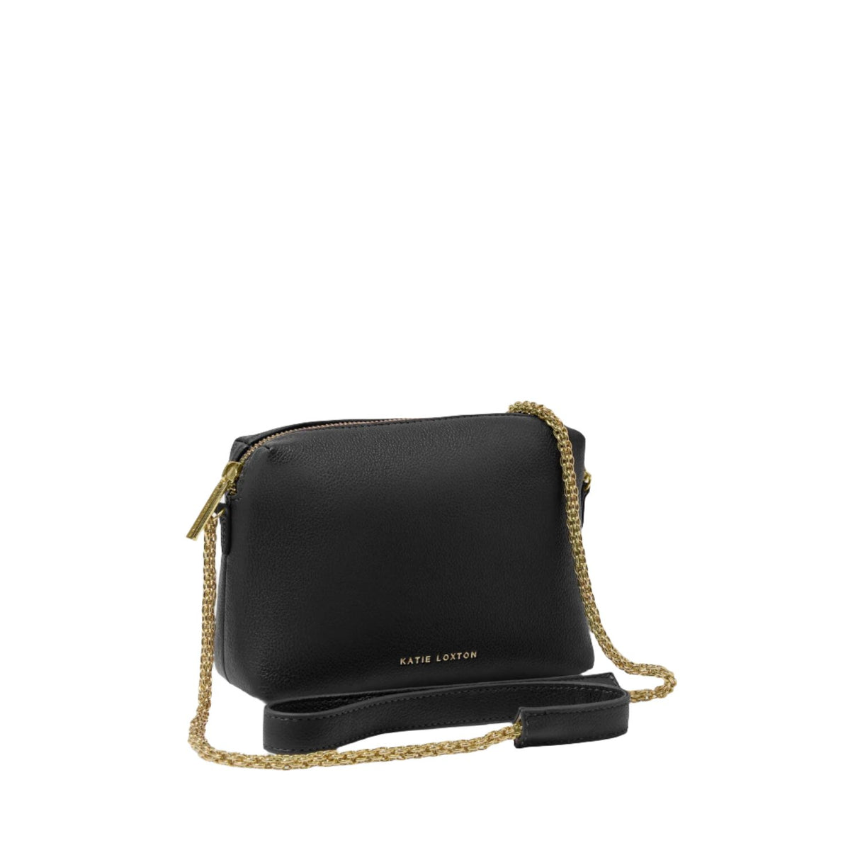 Katie Loxton 19cm Black Margot Mini Crossbody Bag