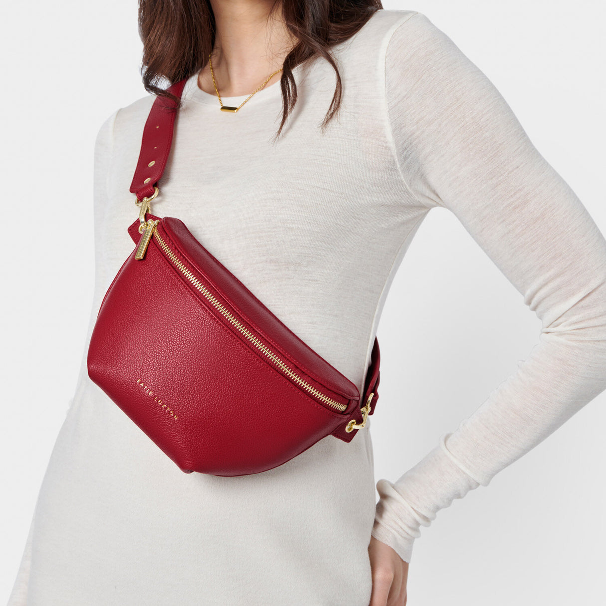 Katie Loxton 28cm Garnet Red Maya Belt Bag