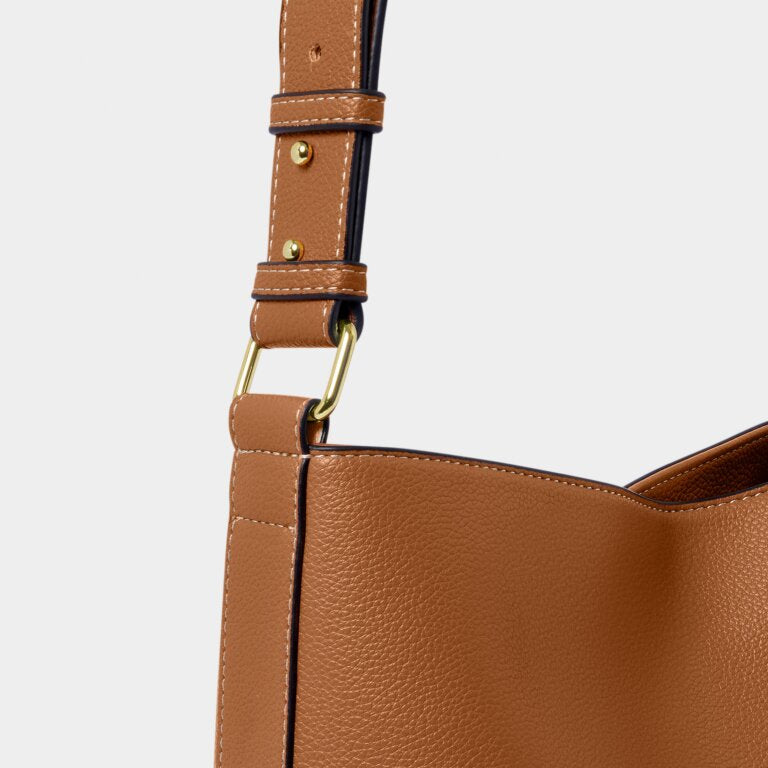 Katie Loxton Cognac Lana Bucket Bag