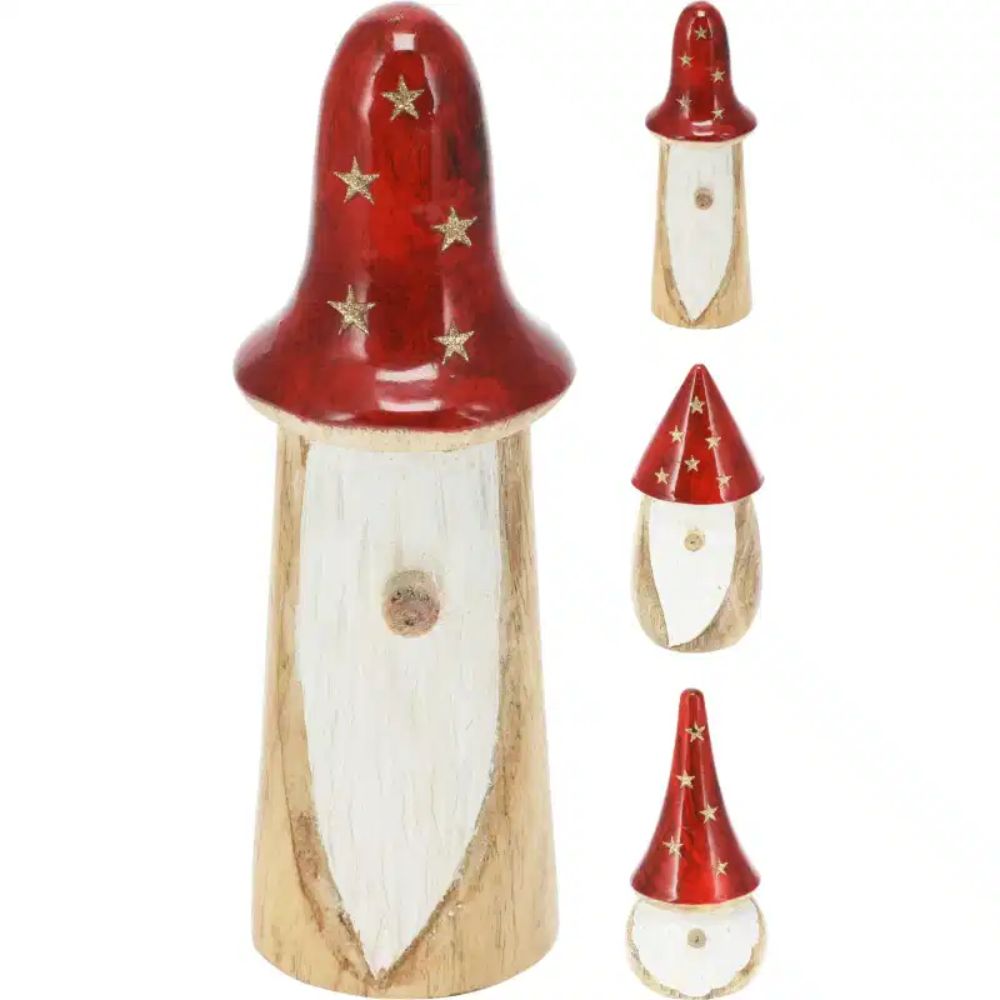 Koopman 15cm Santa Ornament (Choice of 3)