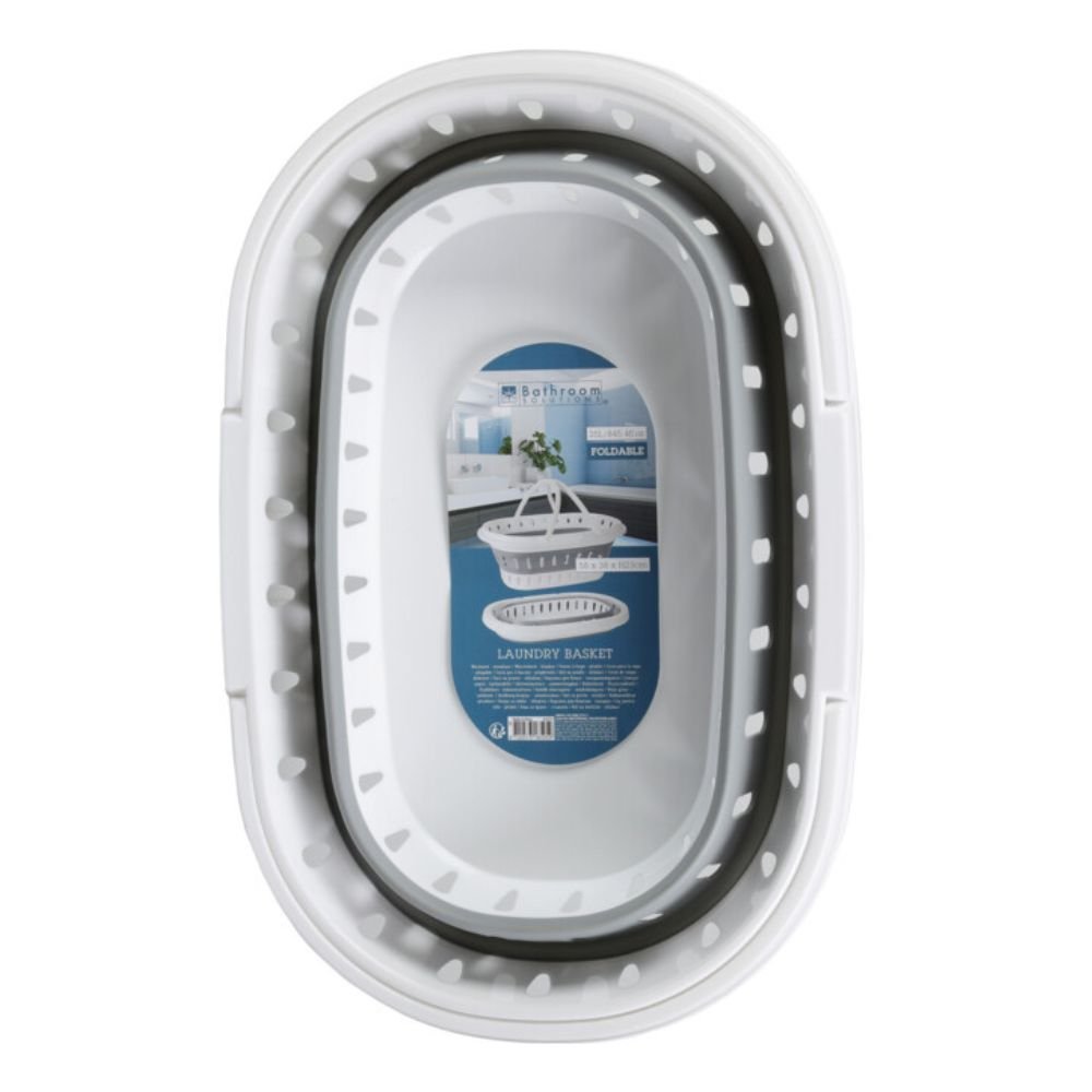 Koopman 25L Collapsible Laundry Basket - Old Railway Line Garden Centre