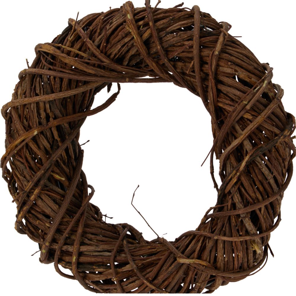 Koopman 30cm Wicker Wreath (Choice of 4)