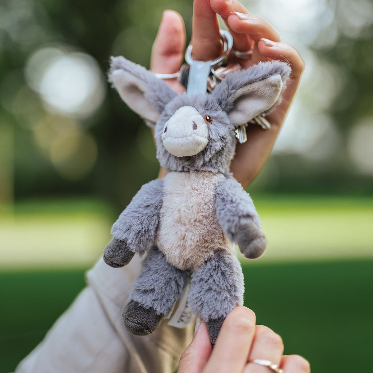 Wrendale 15cm 'Jack' Donkey Plush Character Keyring
