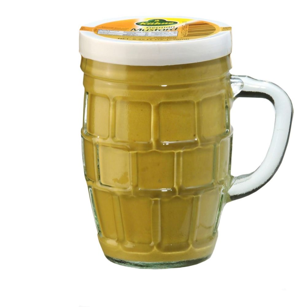 Kuhne 250ml Smooth & Mild German Mustard Beer Mug
