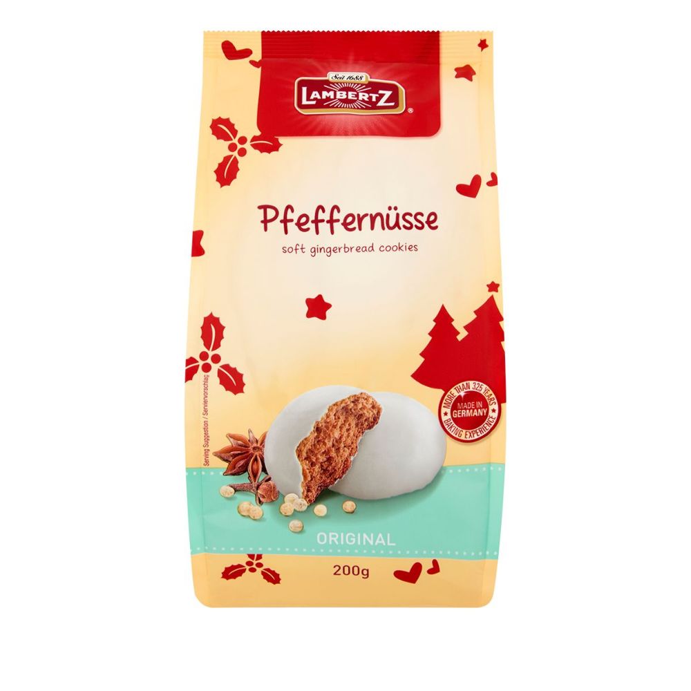 Lambertz 200g Pfeffernusse Soft Gingerbread Cookies